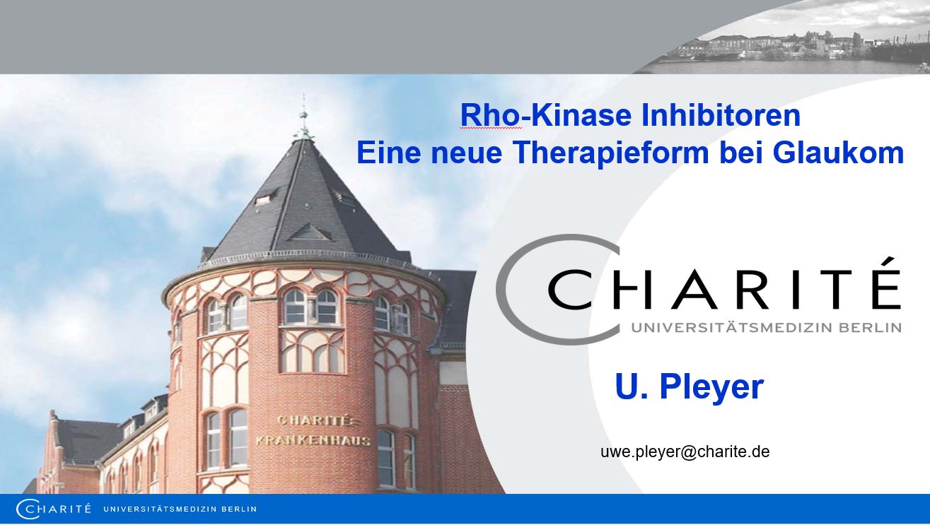 Rho-Kinase Inhibitoren – eine neue Therapieoption bei Glaukom