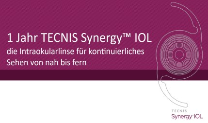 TECNIS Synergy IOL Fortbildung