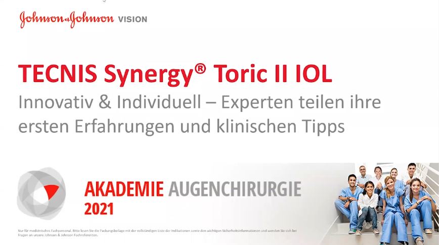 TECNIS Synergy&reg; Toric II IOL